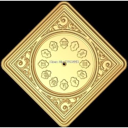 Clock_21 3d model STL relief STL format 3d model relief for cnc in STL file format