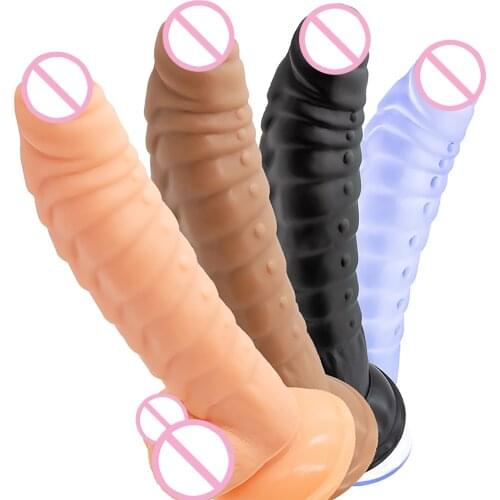 Skin Feeling Huge Realistic Dildos with Suction Cup for Women Masturbation Big Penis Soft Dick Erotic Large Phallus Sex Toys