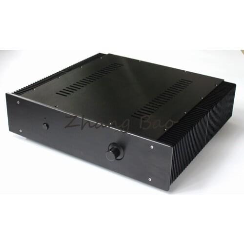 WA43 Blak Full aluminum amplifier chassis / Pre-amplifier / Class A amplifier/ case / DIY box