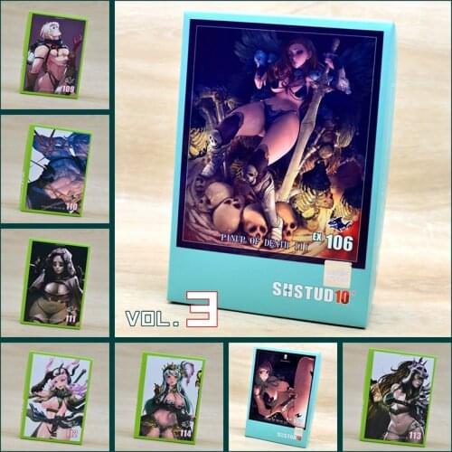 SH STUDIO Classic Board Role-Playing Game PINUPS OF DEATH 03 Unpainted Miniaturization Unassambled Resin White Model Garage Kit