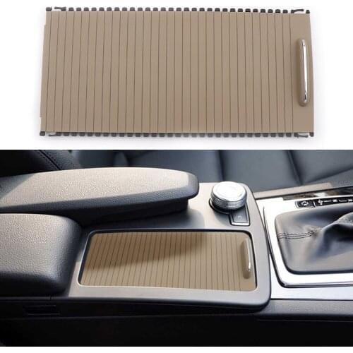 Curtain Console Covers Cup Holder Roll Easily Installation Personal Car Elements for Mercedes Benz W204 W212 C E Class