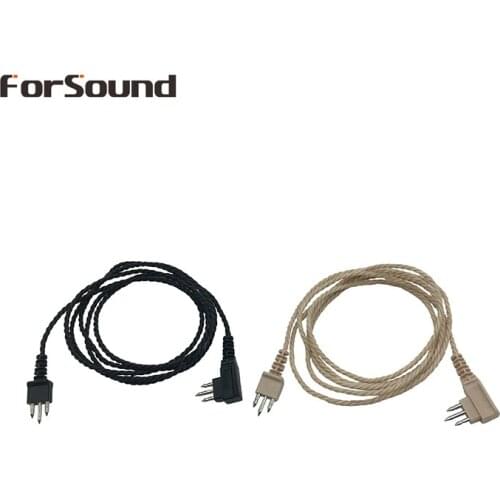 Siemens quality 3pin Cord For Body Aids Hearing Aid Receiver Wire Cable