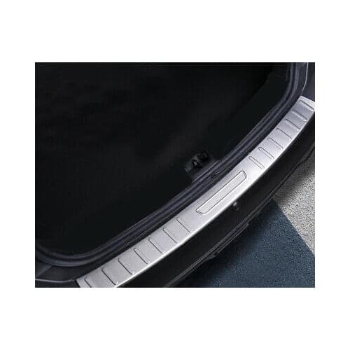 Steel Silver Rear Bumper Protector Guard Plate 1pcs For Nissan Kicks 2016 - 2020