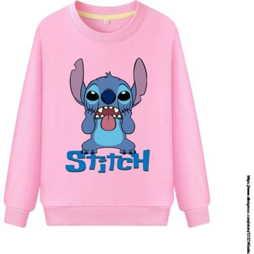 Sweatshirt toddler baby boy Stitch Children Hoodie Baby Pullover Childrens Hoodies Kids clothing Catoon clothes long sleeve