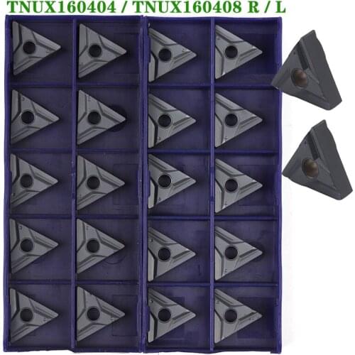 TNUX160404R TNUX160408 R LT10 Carbide Turning Inserts CNC Lathe Metal Cutting Tools TNUX 160404 L Blade Machine Cutter Tool