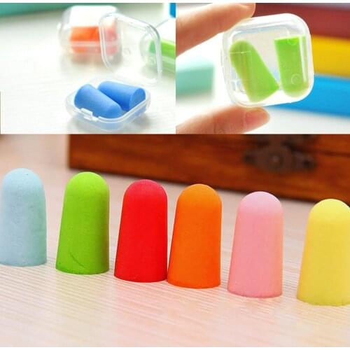 Comfort Earplugs Noise Reduction Foam Soft Ear Plugs Noise Reduction Earplugs Protective For Sleep Slow Rebound Earplugs