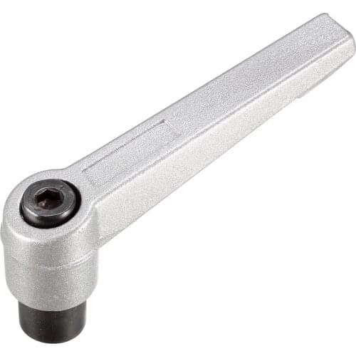 Uxcell 3Pcs M8 Handle Adjustable Clamping Lever Thread Push Button Ratchet Female Threaded Stud