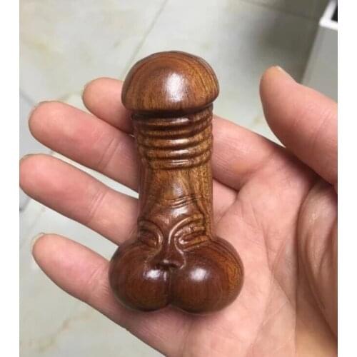 ORIENTAL HANDWORK CARVING DOG OLD BOXWOOD NETSUKE