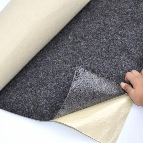 1M * 0.5M Speaker patch Gray Self-adhesive flannel speakers cloth With adhesive