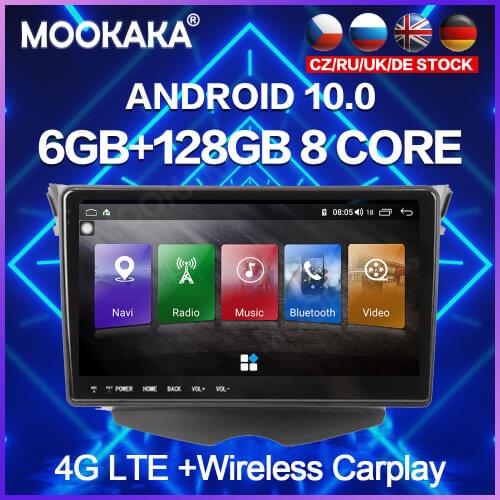 Android 10.0 6+128G For HYUNDAI Veloster 2010-2017 Car GPS Navigation Radio Multimedia Player Head Unit Stereo Touch screen DSP