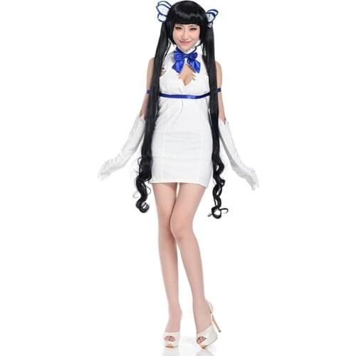 Brdwn Is It Wrong to Try to Pick Up Girls in a Dungeon? Womens Hestia Cosplay Costume