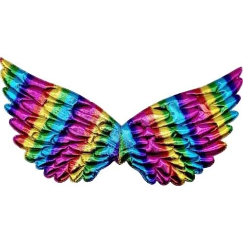 Unicorn Costume Gold Silver Unicorn Wings For Kids Girl Princess Fairy Wings Halloween Cosplay Costume Unicornio Accessories