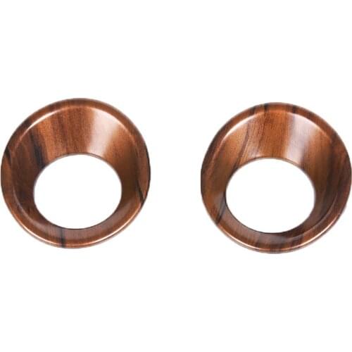 For Honda CR-V/For Honda Breeze 2017-2020 2PCS Wood ABS Car Side Door Stereo Audio Speaker Cover Trim Moldings Car Styling