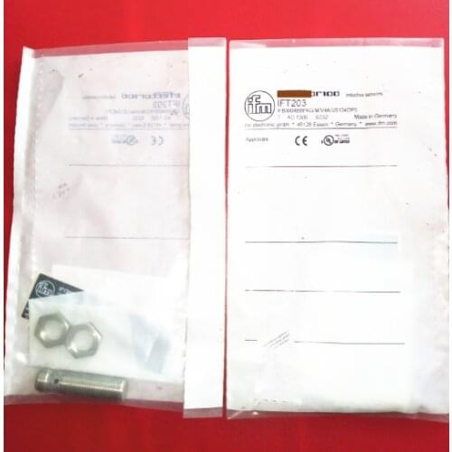 IFT203 IFT204 inductive M12 proximity switch four-core connector PNP normally open sensor metal induction spot