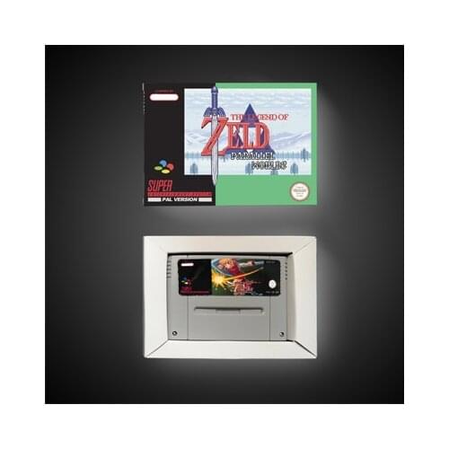 The Legend of Zeldaed Parallel Worlds - EUR Version RPG Game Card Battery Save With Retail Box