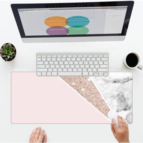 XGZ Marble Floor Pattern Mouse Pad Desks Decoration Speed Version Player Game Large Size Mouse Mat Can Be Wholesale As A Gift