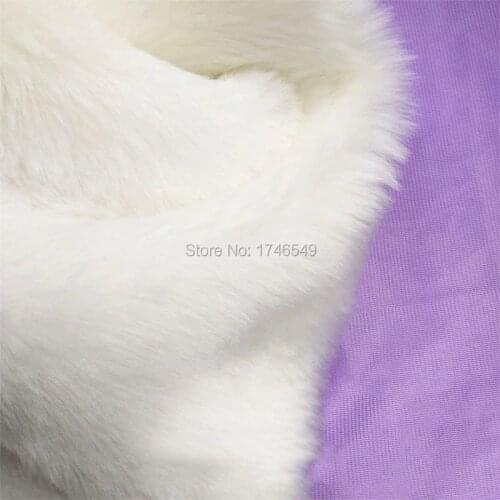 Nice fake faux fur fabric immitate short fur 2.5cm soft fur fabric DIY fur collar clothing decorative materials for toys 1 meter