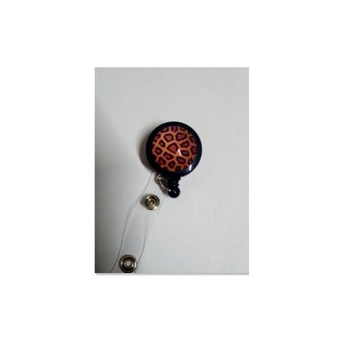 Leopard Retractable Badge Holder 20pcs/lot