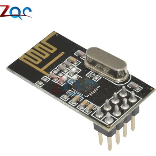 5pcs 125 Channels Mutipoint Microcontroller NRF24L01 + 2.4GHz Antenna Wireless Transceiver Module