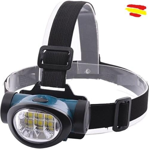 US head front flashlight miner type 6W 6 LED dimmable 3 Types light