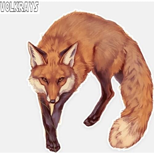 Vilkrays Fashion Car Sticker Beautiful Animal Accessories Reflective Waterproof Cover Scratches Sunscreen PVC Decal,15cm*13cm