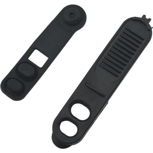 10pcs/lot Rubber PTT Set for Motorola CP040 CP180 GP3688 GP3188 Portable two way radio