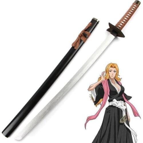 Bleach Matsumoto Rangiku Cosplay Wooden Sword Stage Performance Props For Chrismas New Year Party