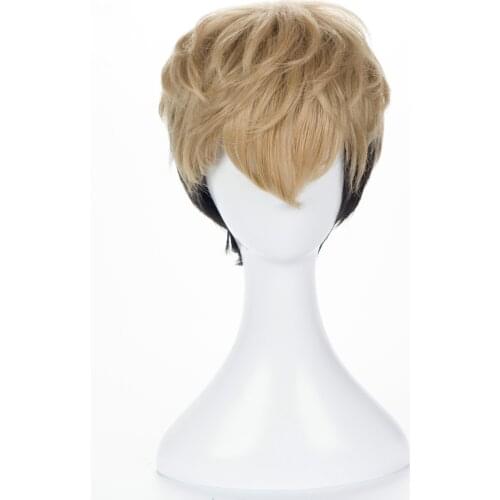 Movie Killing Stalking SangWoo Short Wig Cosplay Costume Heat Resistant Synthetic Hair Men Fashion Wigs Halloween Cosplay Props