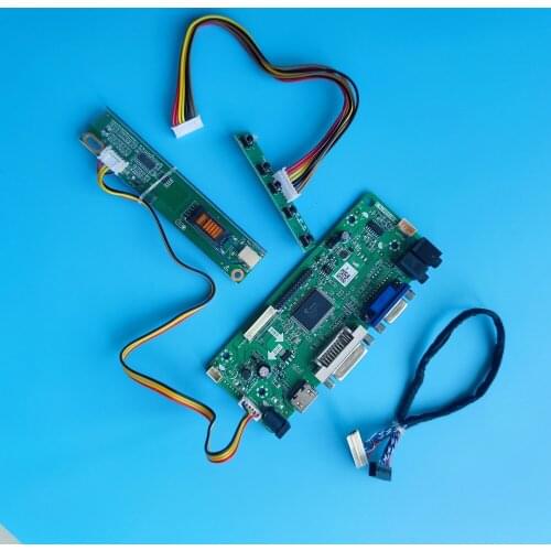 Driver Kit Controller board M.NT68676 HDMI DVI 20pin VGA LCD DIY card For B121EW03 V0/V1 1280X800 Panel Screen display