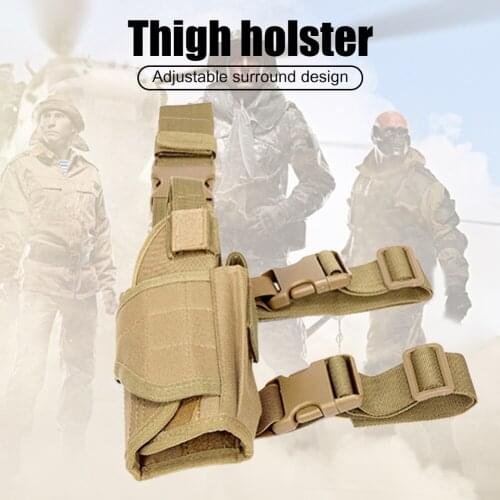 Adjustable Thigh Holster Multifunctional Outdoor Leggings Waist Bag Pistol Belt Holsters Airsoft Carry Pouch Hunting Accessories