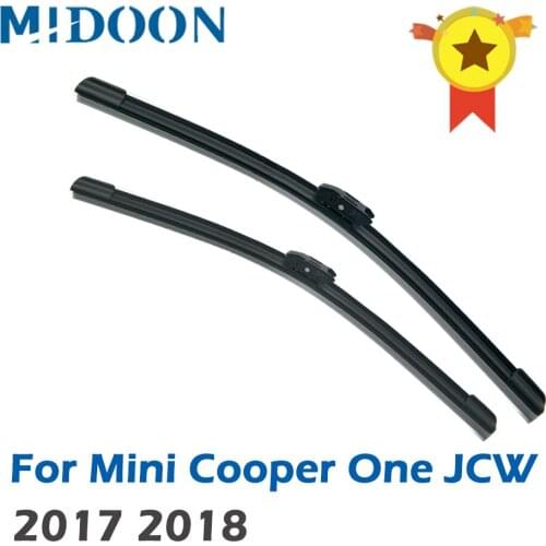 MIDOON Wiper Front Wiper Blades For Mini Cooper One JCW Countryman F60 2017 2018 Windshield Windscreen Front Window 23"+21"