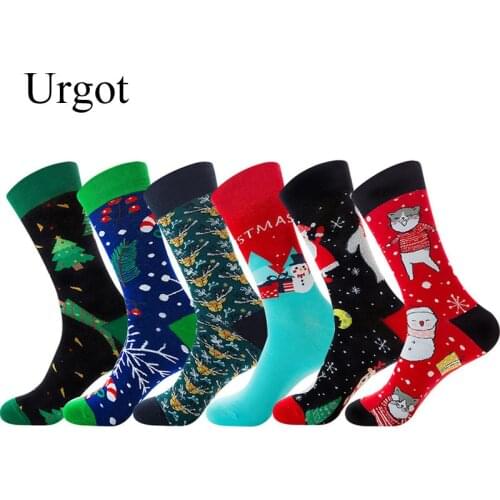 Мужские новогодние носки Urgot China At AliExpress