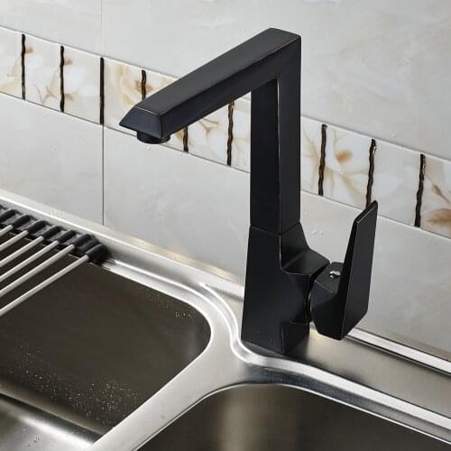 Vidric New Arrival Premium Quality Antique Faucet Black Copper Basin Faucet Oil Rubbed Bronze basin Tap ORB Crane
