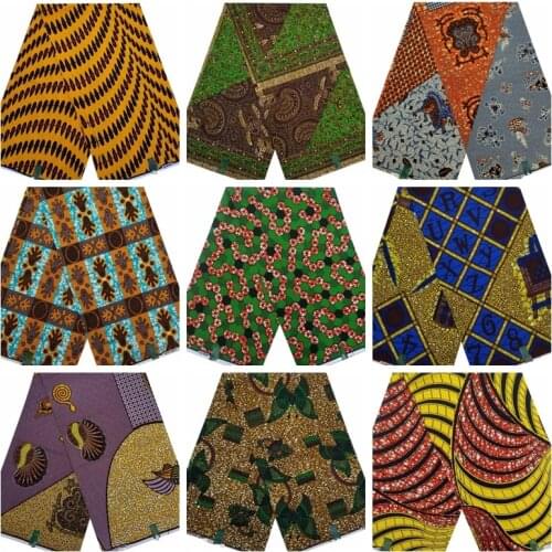 100% Cotton African wax Prints Fabric 2020 New High Quality Guaranteed Veritable Ankara Wax african wax fabricAY2