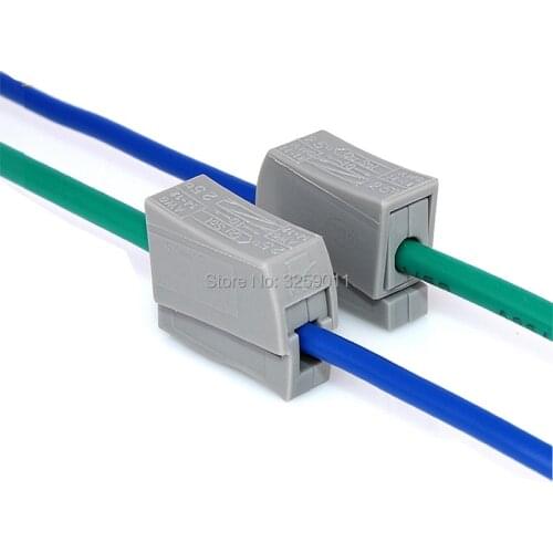 500PCS PCT-111 224-101 Single 1 pin cable wire wiring connecting connector for lamp wire connector 20 - 16 AWG