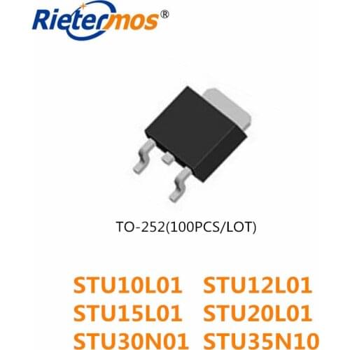 100PCS STU10L01 10L01 STU12L01 12L01 STU15L01 15L01 STU20L01 20L01 STU30N01 30N01 STU35N10 35N10 TO252 HIGH QUALITY