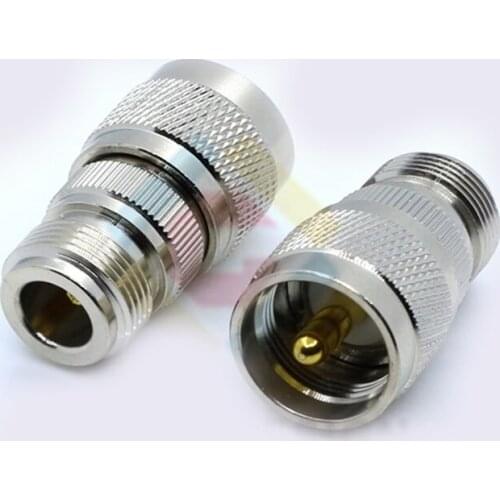 5pcs/Lot N-K Type Female to UHF /SL16 Adapter connector RF Coaxial Antenna For intercom