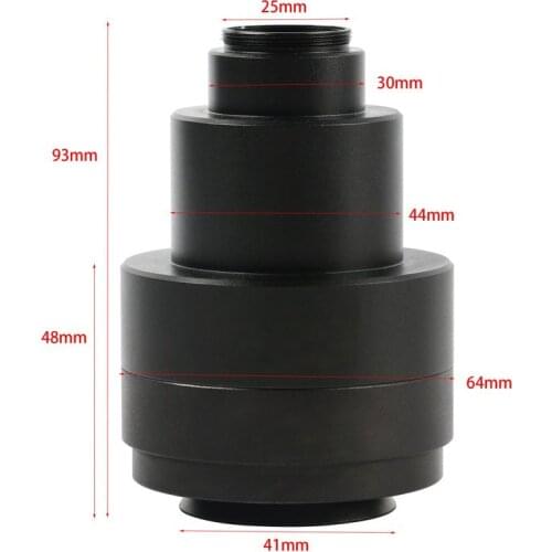 Microscope Camera Adapter For Olympus Trinocular Microscope C Mount Connector