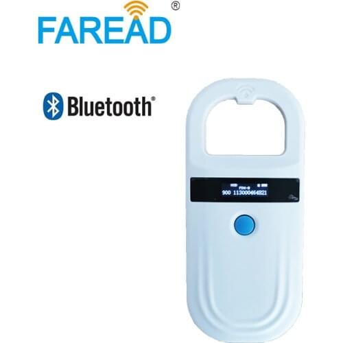 NEW RFID Handheld pet chip scanner FDX-B EMID mini Light portable USB animal dog cat microchip Reader for vet pigeon ring race