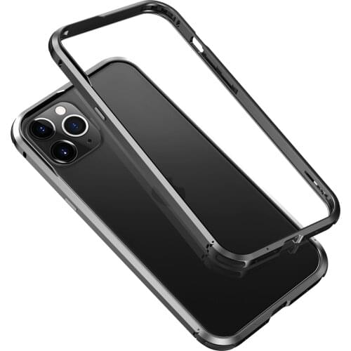 Bumper Case For iphone 12 Pro Max Aluminum metal Frame Slim Cover phone case for iphone 12 Mini Metal Bumper