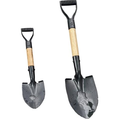 Children Summer Beach Toy Kids Outdoor Digging Sand Shovel Play Sand Tool Play Snow Shovels With Wooden Handle Gardening Tools