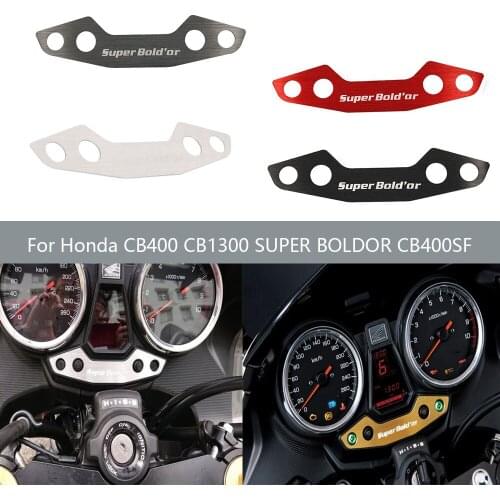 For Honda CB400 CB1300 SUPER BOLDOR CB400SF Motorcycle Speedometer Instrument Dashboard Panel Cover Gauge Plate Frame