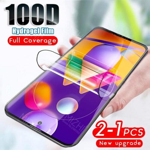 100D Soft Hydrogel Film For Samsung Galaxy M31s M31 M21 M11 M01 A01 A11 A21s A31 A51 A71 Screen Protector Protective Film m 31s