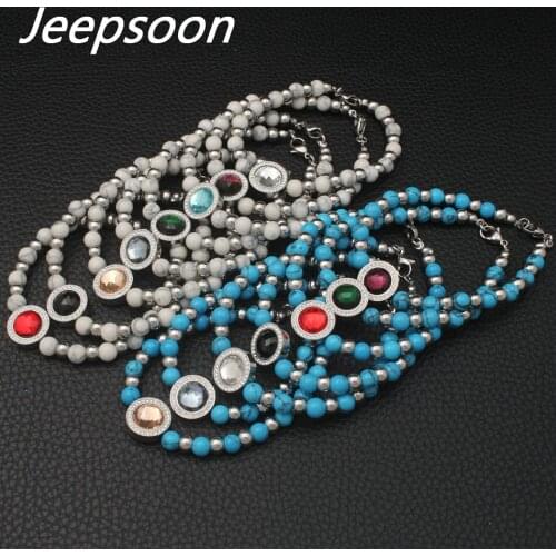 Браслеты из бусин Jeepsoon China At AliExpress