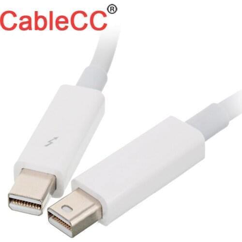 Cablecc 2m Thunderbolt Port to Thunderbolt Male to Male Video Data Cable for 2015