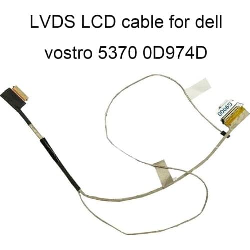 Orig Computer Cables for Dell Vostro 5370 13-5370 5000 V5370 P/N CN 0D974D D974D Led Lcd Video LVDs Cable Screen Flex New Hot