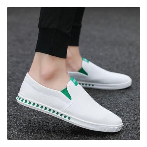 2020 new trend sneakers men Wild Breathable casual shoes men Canvas Small White Shoes Simple Casual Lazy Shoes fashion