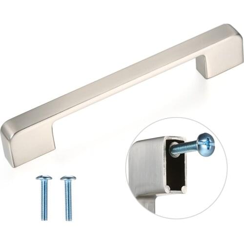 Brushed Nickel Cabinet Handle Cabinet Hardware Pull Cabinet Pull Cabinet&Furniture Pull Cabinet Drawer Handle Cabinet