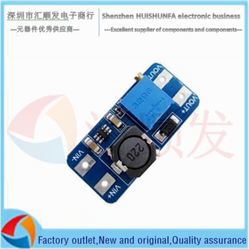 MT3608 DC-DC boost module 2A boost board input voltage 2-24V rise 5/9/12/-28V adjustable