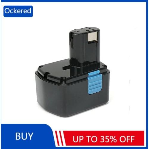 Ockered 3000mAh 14.4V NI-MH Batteries Replacement Power Tool Rechargeable Battery for HITACHI DS14DVF3 DS14DF3 EB1414S EB1215